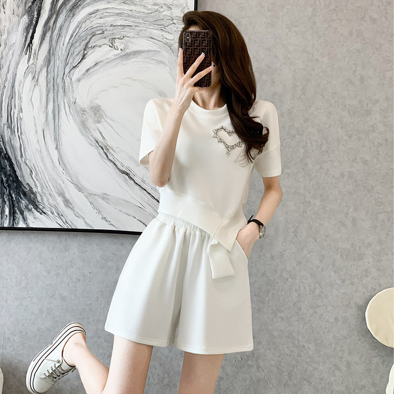 Women's High-end Casual Shorts Suit