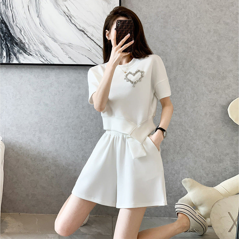 Women's High-end Casual Shorts Suit